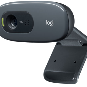 New in Open Box Logitech C270 HD 720p Webcam with Noise-Reducing Mics - Black