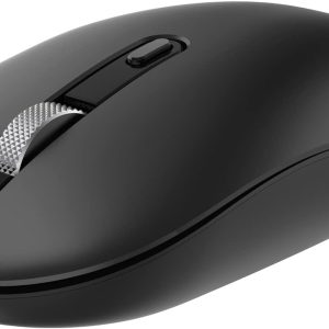New in Open Box Cimetech Wireless Bluetooth Mouse, Rechargeable Dual Mode BT5.1/2.4G USB Cordless Computer Mice, Slim Quiet Ergonomic Rechargeable Mouse for Laptop/PC Computer/Windows/Mac MacBook/Notebook (Black)